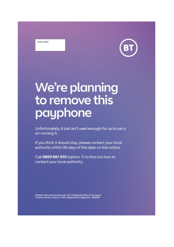 DC 24 4284 CON PAYPHONE REMOVAL NOTICE 5314897