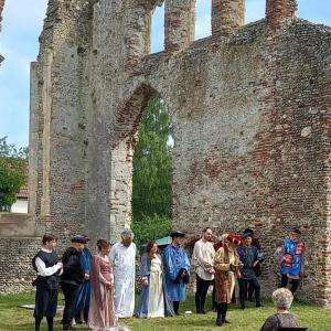 Shakespeare in the ruins at St Andrews Church Walberswick