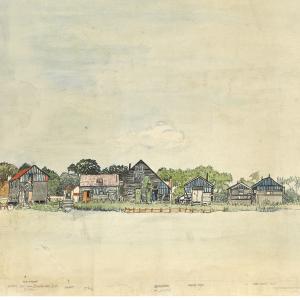 Artists huts