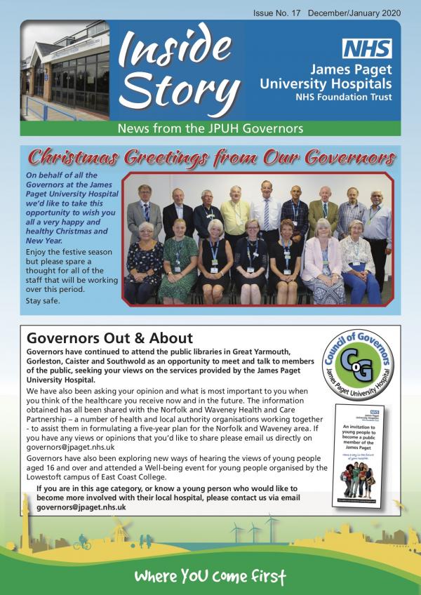 Governors Newsletter Issue 17 December January 2020