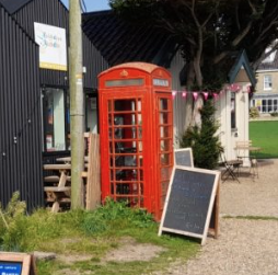 Old Red Telephone box on the Green